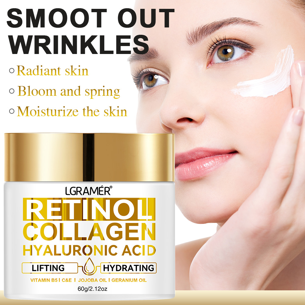 Retinol Anti Wrinkle Cream - Retinol Anti Aging Gesichtscreme Feuchtigkeitsspendende Faltenentferner