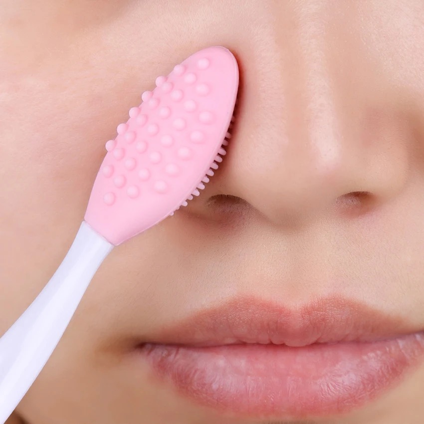 Silicone Face Scrubber Electric - 1PC/4PCS Schönheit Hautpflege Gesicht Waschen Silikon
