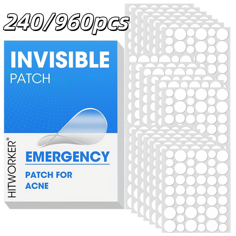 Hydrocolloid Pimple Patch - Hydrokolloid-Akne-Patches (240/960 Patches pro Packung) –