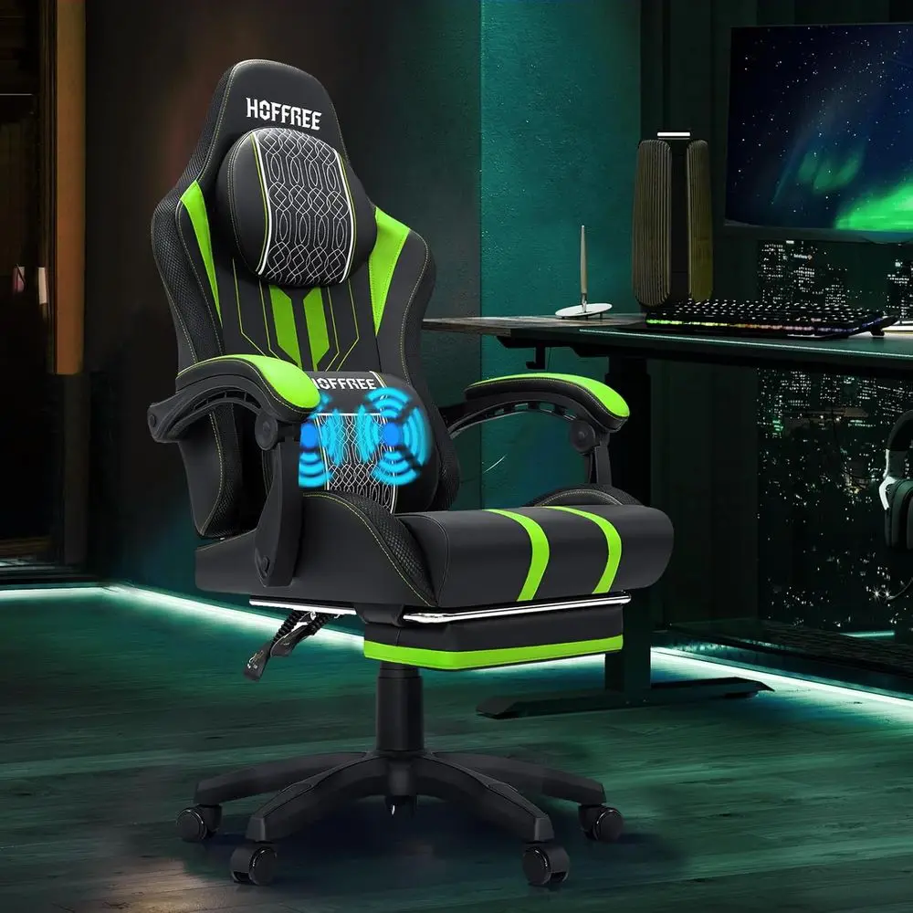 Massage - Ergonomischer Massage-Gaming-Stuhl für große und kräftige