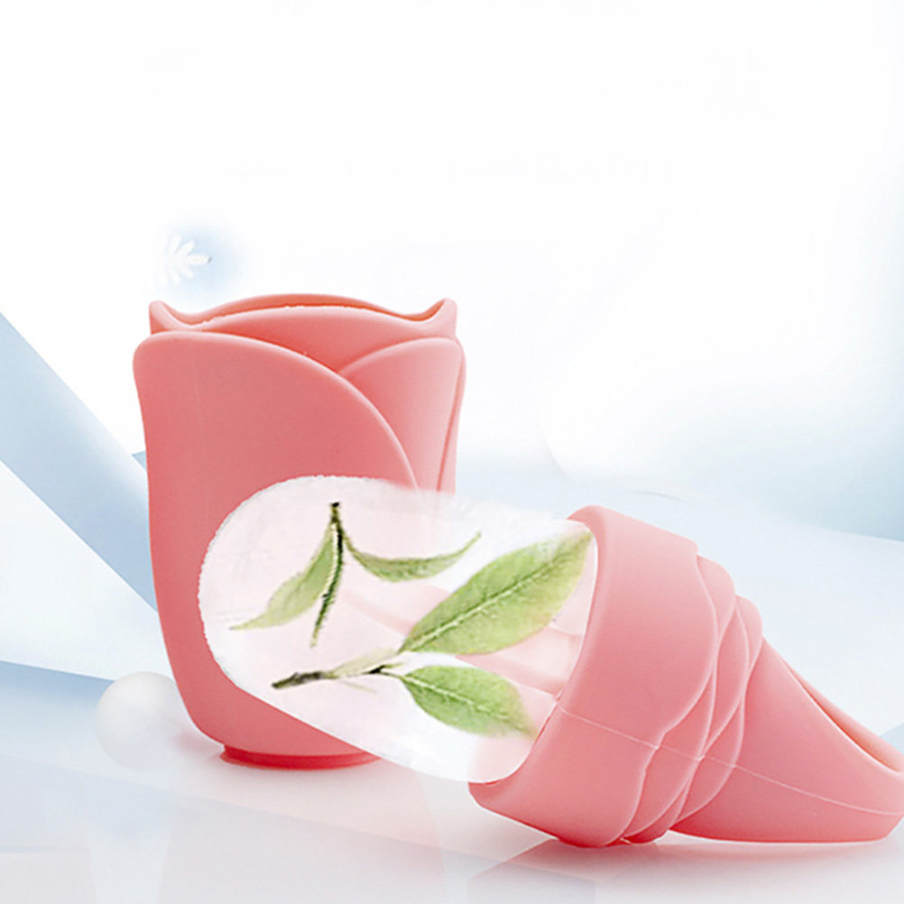 Face Ice Roller Puffiness - Gesichts-Silikonform 46ml Feine Verarbeitung Eiswürfel-Roller für