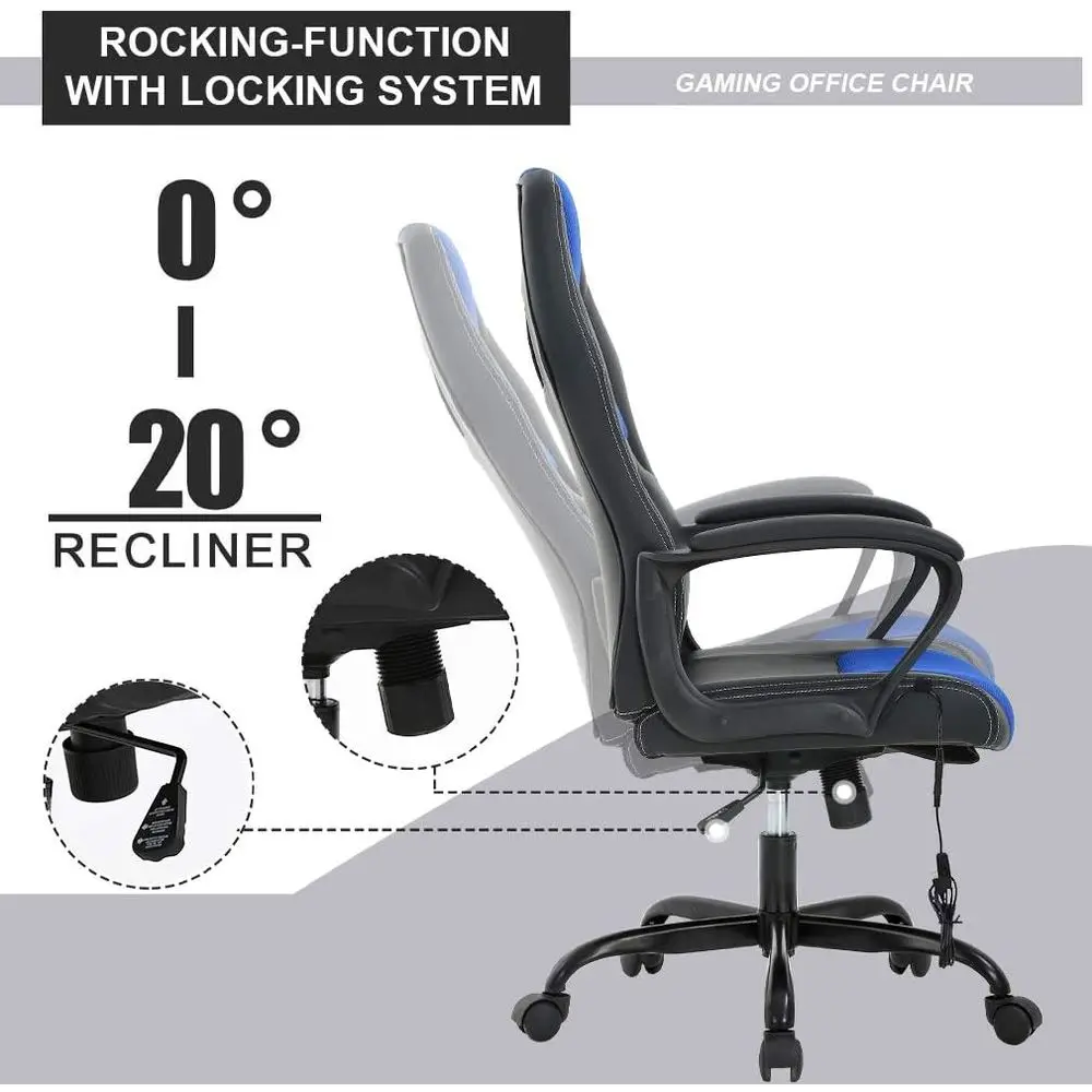 Ergonomischer Gaming-Stuhl aus – Massage Bewertung und Preis