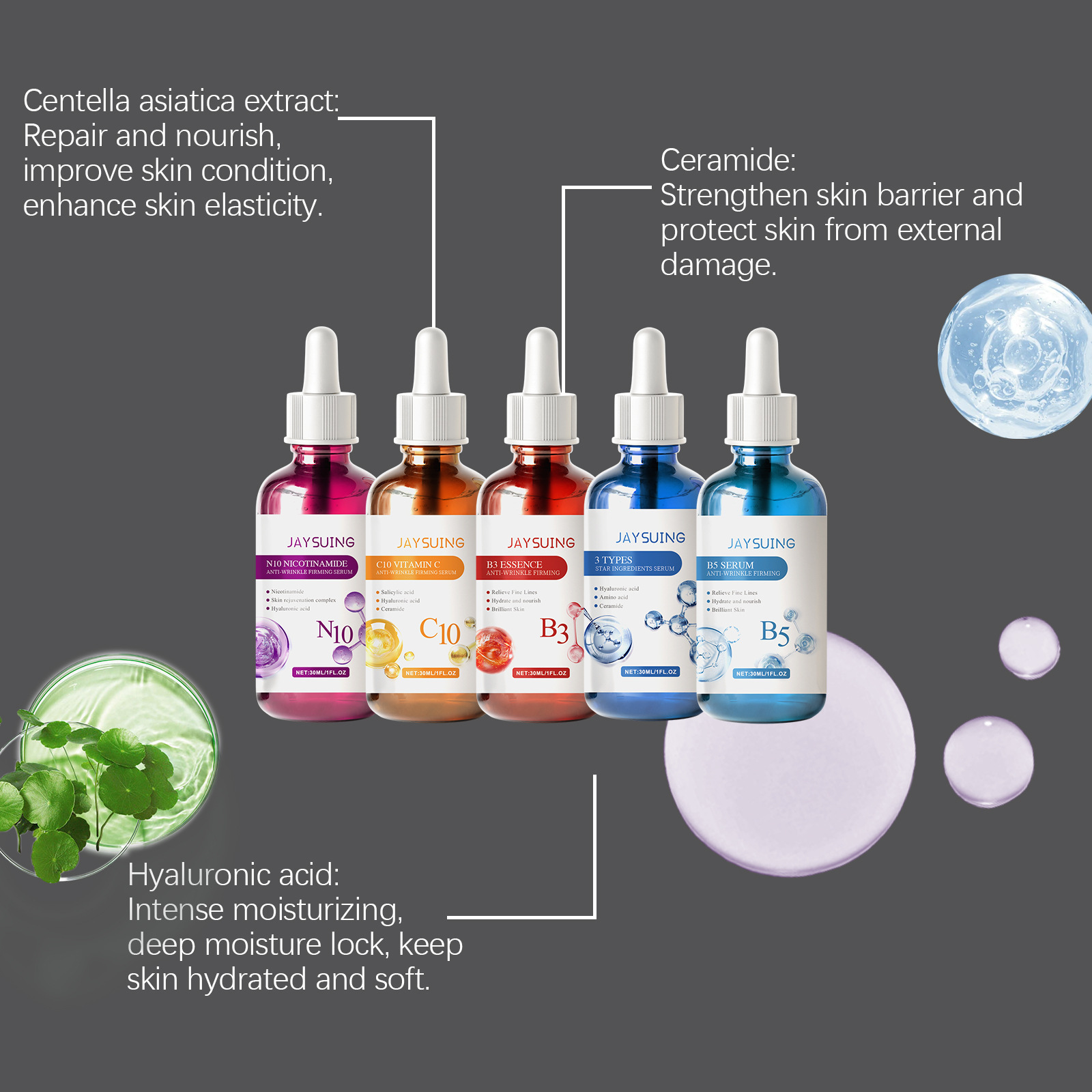 Gesicht Serum Hautpflege Sets  – Niacinamide Pore Shrinking Essence Bewertung und Preis