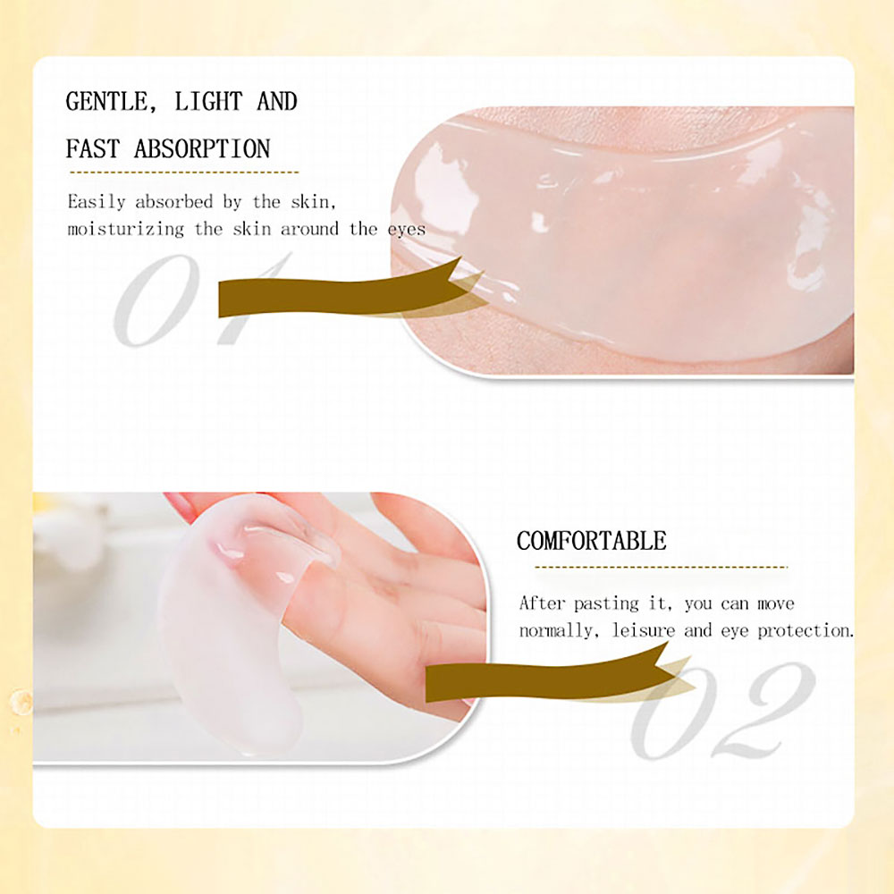 10 stücke = 5 paar Schwarz Kol – Collagen Under Eye Patches Bewertung und Preis