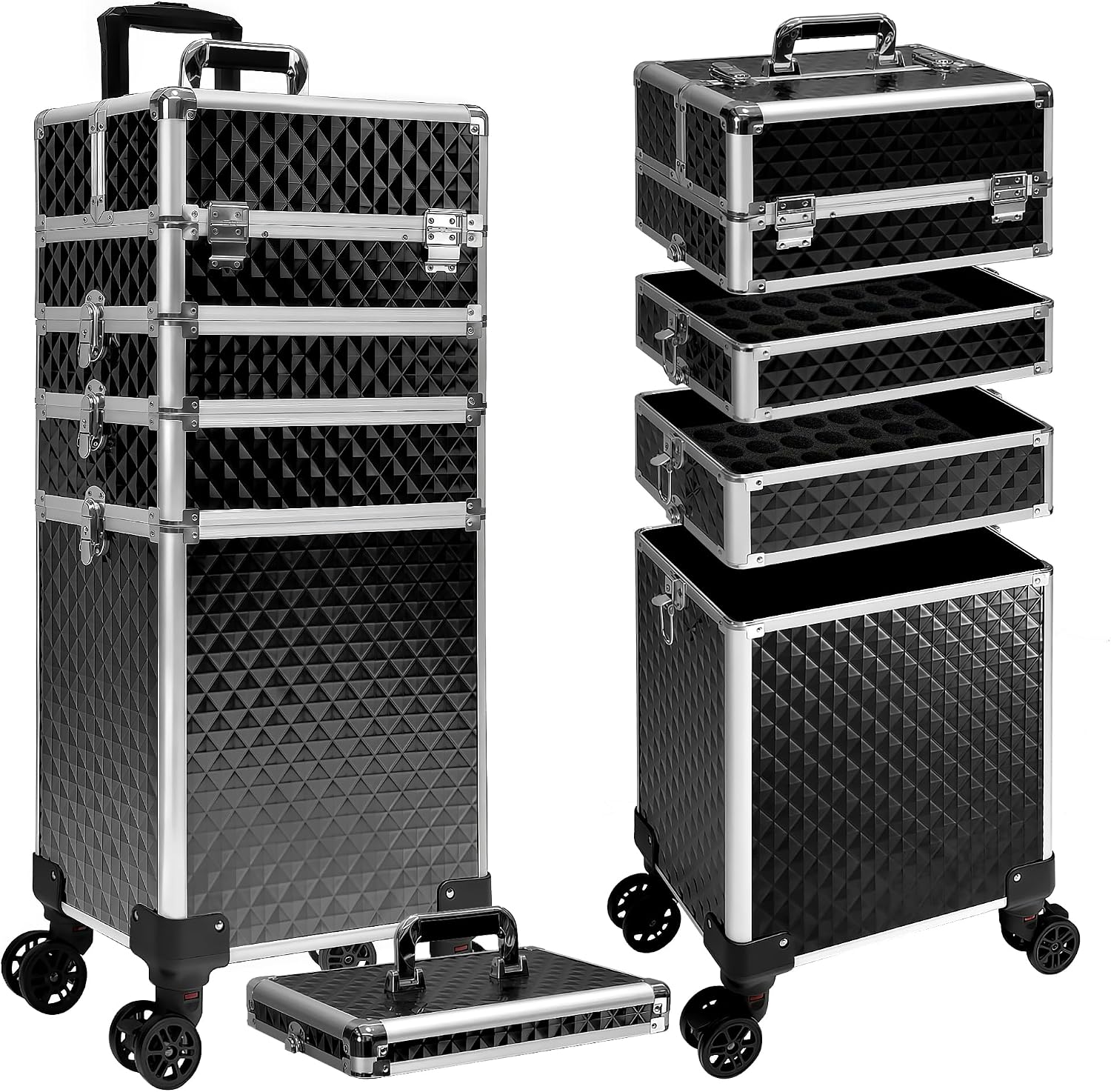 Rollender Make-up-Koffer, Kosm – Makeup Bewertung und Preis