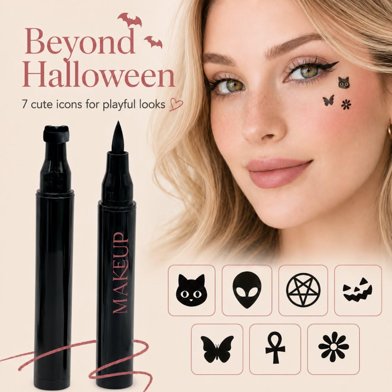 Halloween Doppelendiger Stempe – Waterproof Liquid Eyeliner Pen Bewertung und Preis