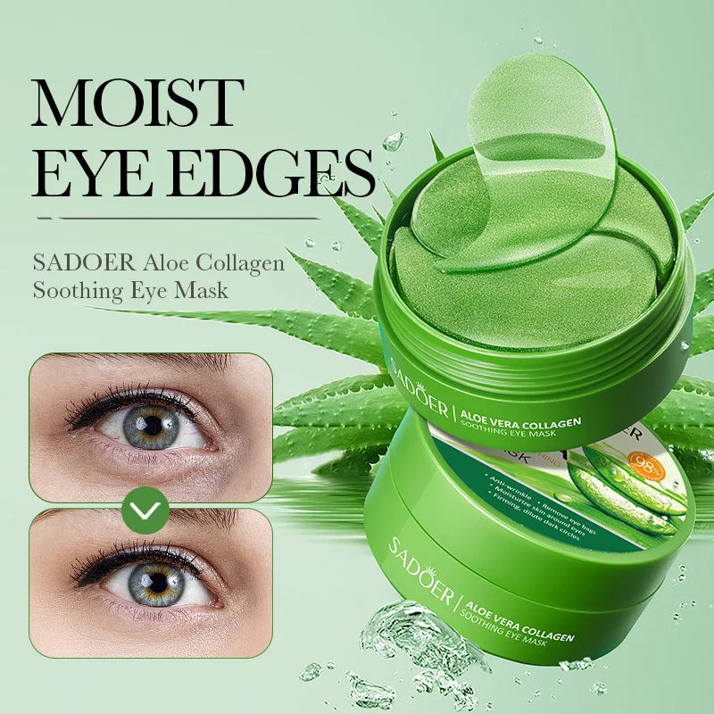 SAODER 60 Stück Aloe Vera Koll – Collagen Under Eye Patches Bewertung und Preis