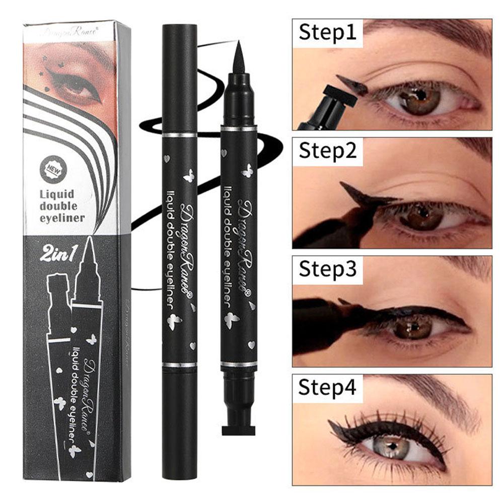 2-in-1 Flügel-Eyeliner-Stempel – Waterproof Liquid Eyeliner Pen Bewertung und Preis