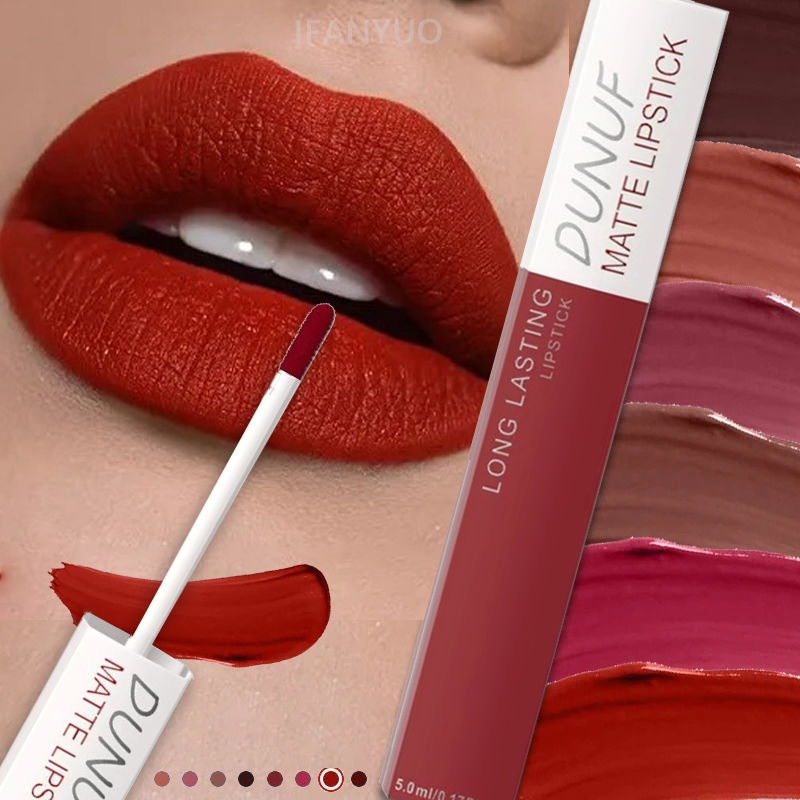 Matte Lippenstifte Nicht Klebe – Matte Velvet Lip Tint Long Lasting Bewertung und Preis