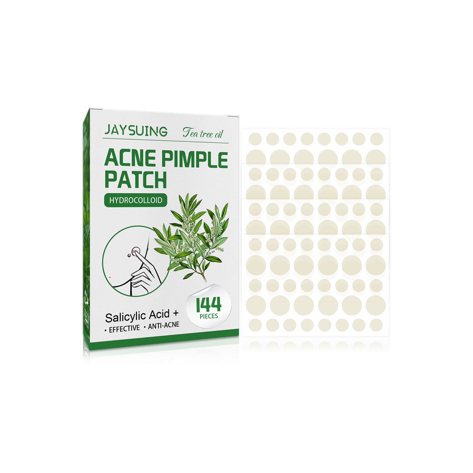 Hydrokolloid-Akne-Pflaster – a – Hydrocolloid Pimple Patch Bewertung und Preis
