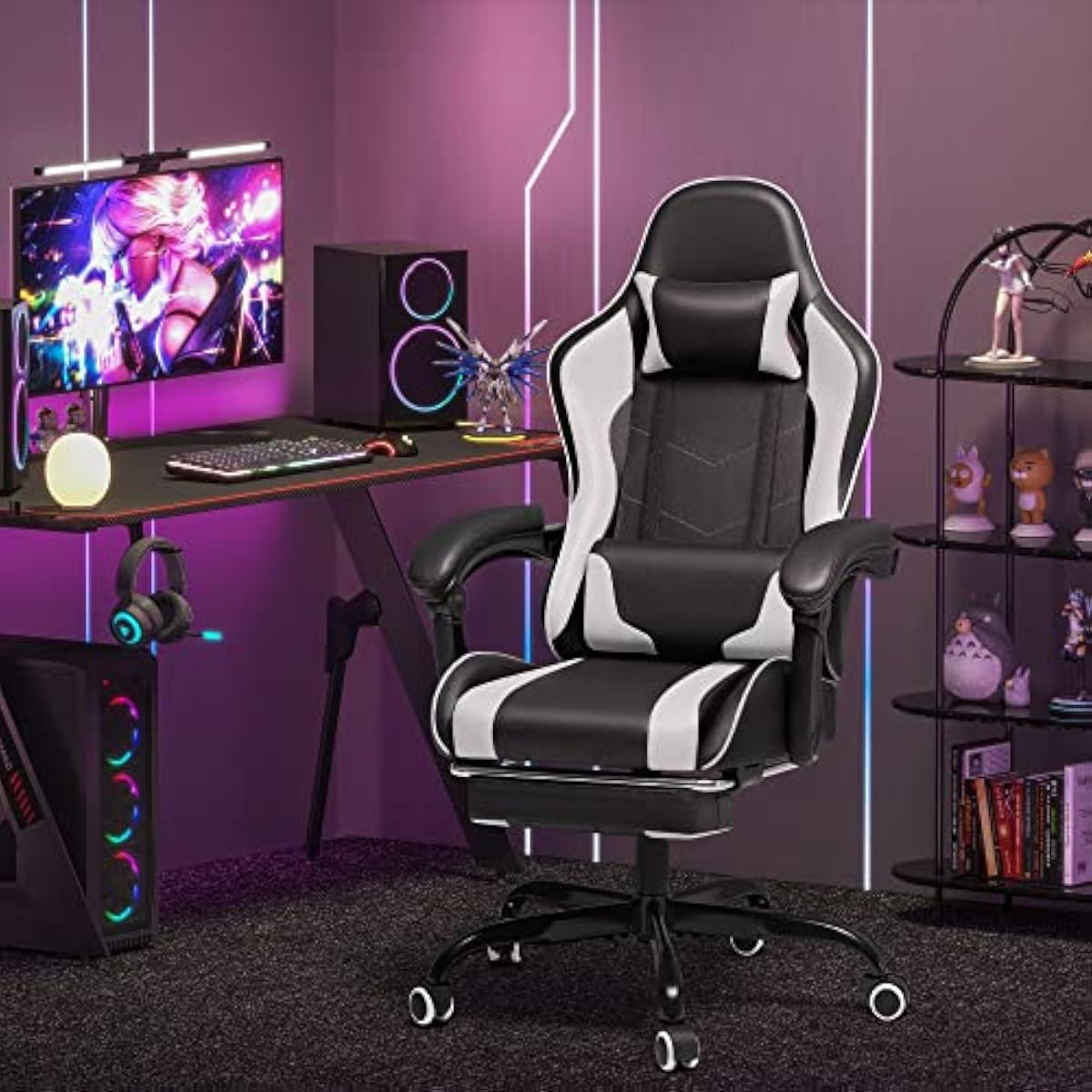 Gaming-Stuhl mit höhenverstell – Massage Bewertung und Preis