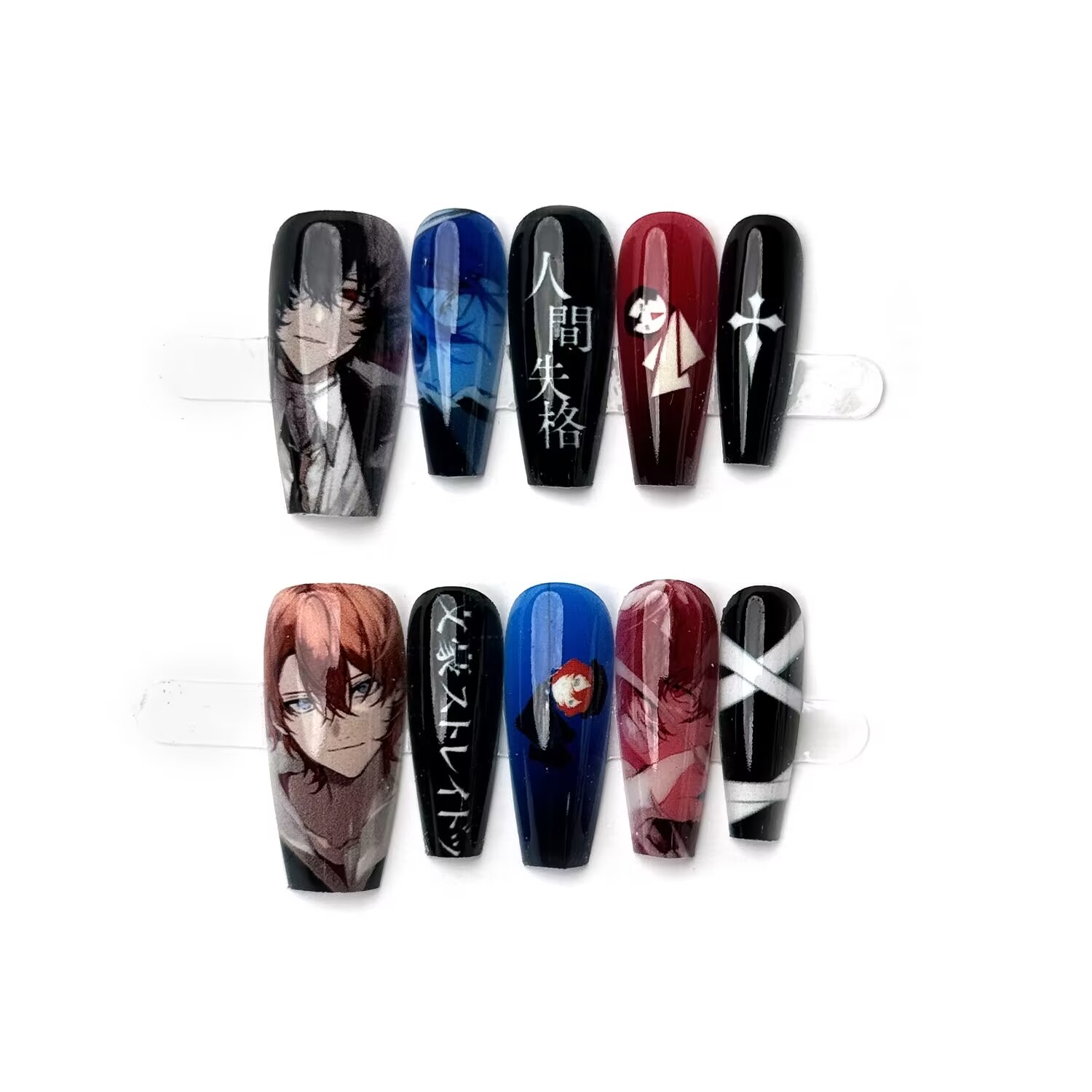 „Bungo Stray Dogs“ Nail Art tr – Nail Art Bewertung und Preis
