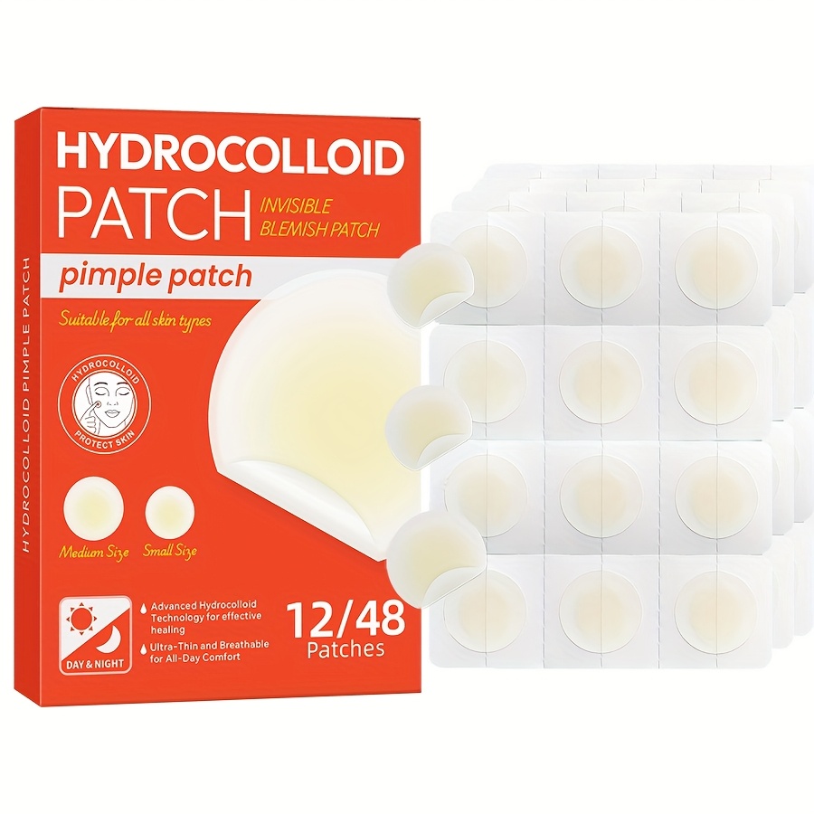 48 Stück Hydrokolloid-Akne-Pfl – Hydrocolloid Pimple Patch Bewertung und Preis
