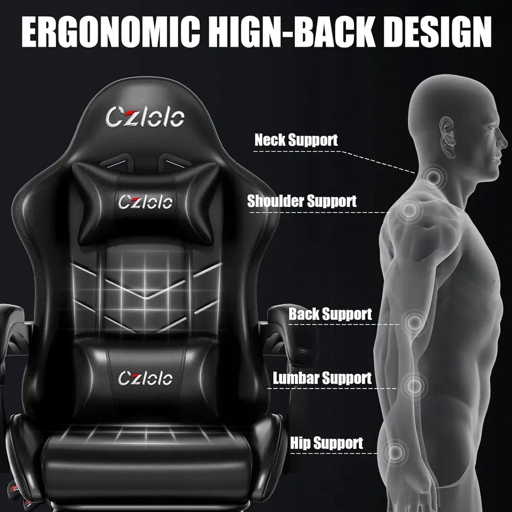 Ergonomischer Gaming-Stuhl mit – Massage Bewertung und Preis
