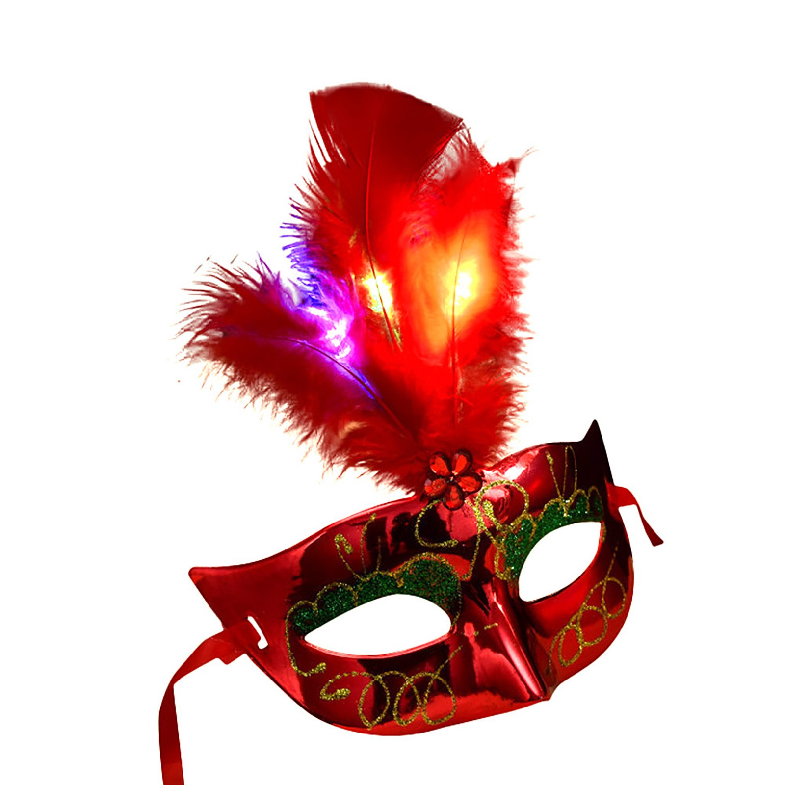 Leuchtende Feder führte Masken – Led Light Therapy Face Mask Bewertung und Preis