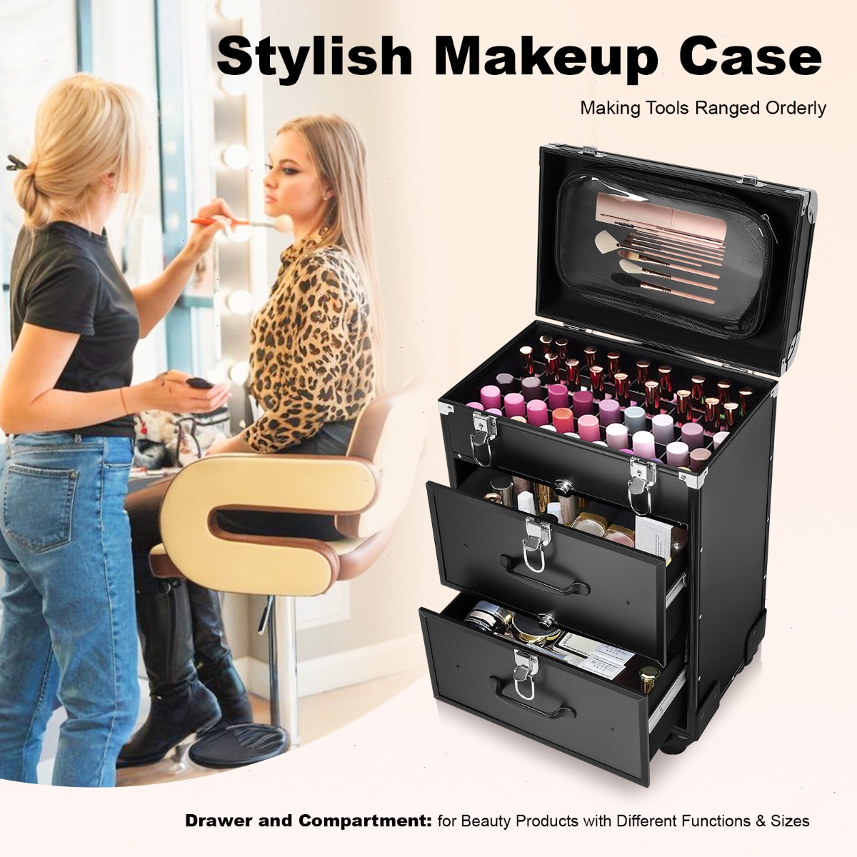 Professioneller Make-up-Koffer – Makeup Bewertung und Preis