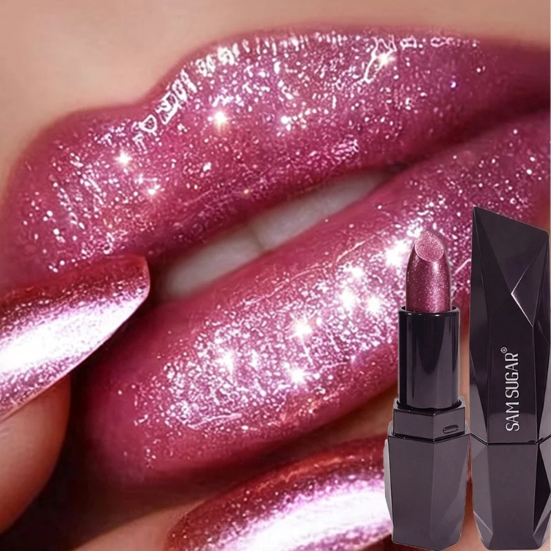 6 Farben Perlglanz Rosa Metall – Matte Velvet Lip Tint Long Lasting Bewertung und Preis