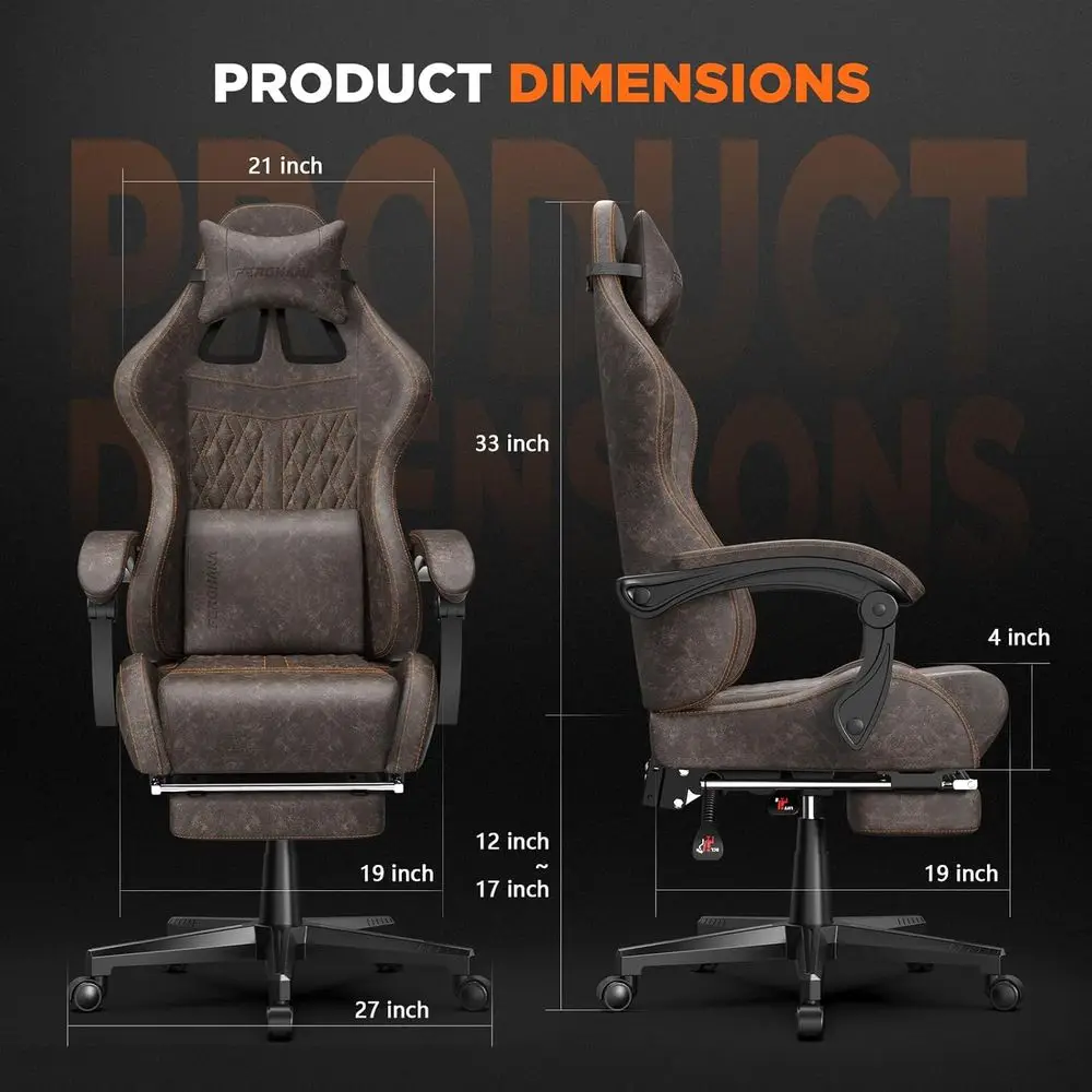 Ergonomischer Gaming-Stuhl mit – Massage Bewertung und Preis