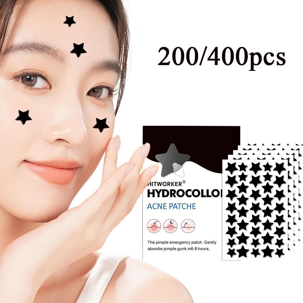 200/400 Stück Schwarze Stern-H – Hydrocolloid Pimple Patch Bewertung und Preis