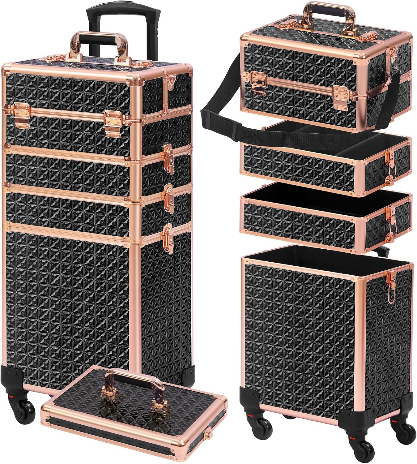 Rollbarer Make-up-Koffer, Kosm – Makeup Bewertung und Preis