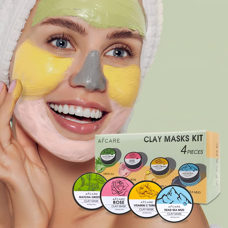 4-teiliges Gesichtsmasken-Set  – Green Tea Cleansing Clay Mask Bewertung und Preis